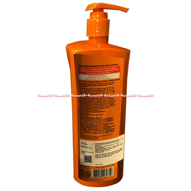 Watsons 400ml Repairing Treatment Shampoo For Dry Sampoo Watson Untuk Rambut Kering