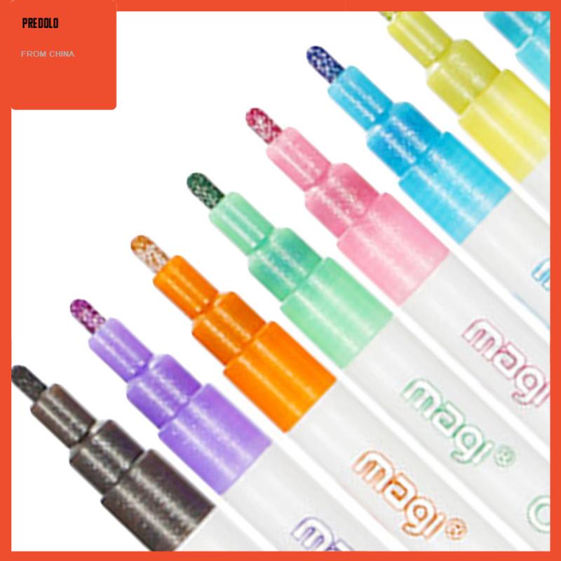 [In Stock] Double Line Outline Pen for School Highlighter Scrap Booking Card