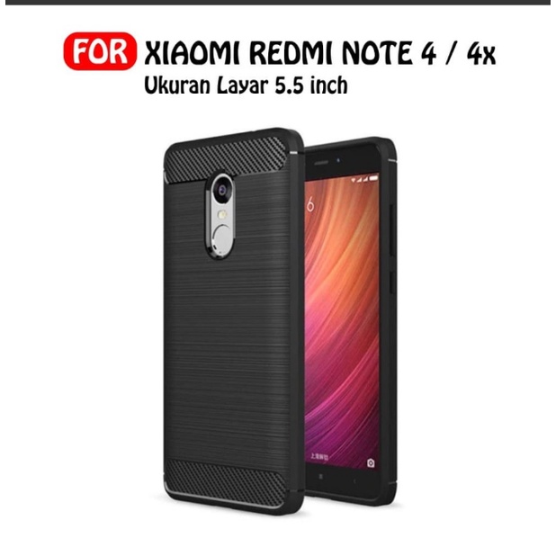 Case Leather Auto Focus Original Xiaomi Redmi Note 4 4X Autofocus Original Softcase