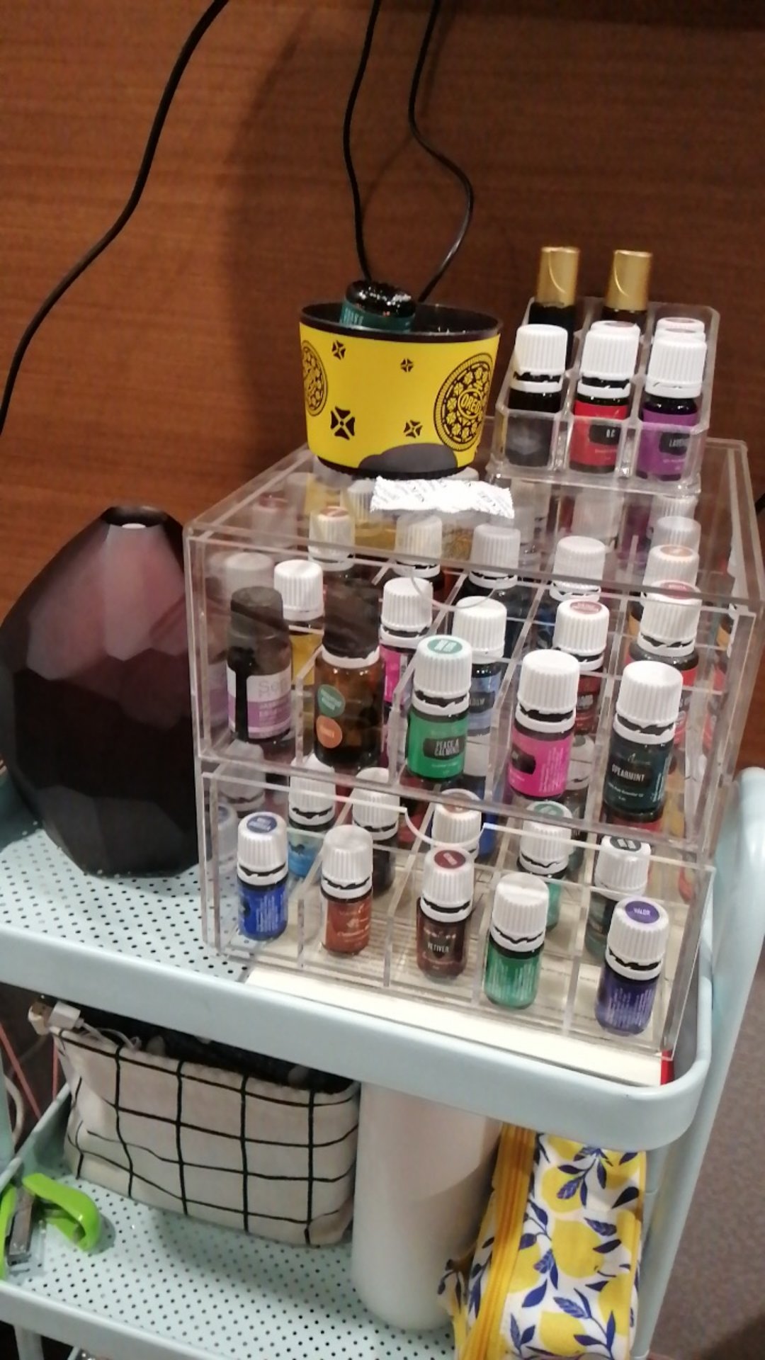 Acrylic Display Essential Oil,tempat Kutek Akrilik