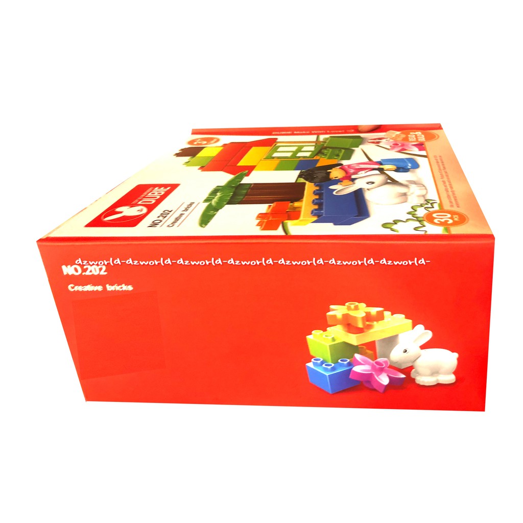 Dubie No202 Creative Bricks Mainan Blok Balita