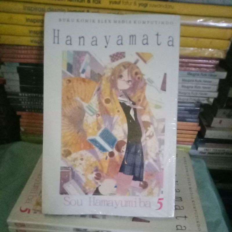 buku komik : Hanayamata 05