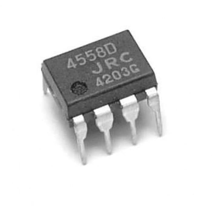 Original JRC4558 4558 IC Op Amp DIP 8 Asli JRC