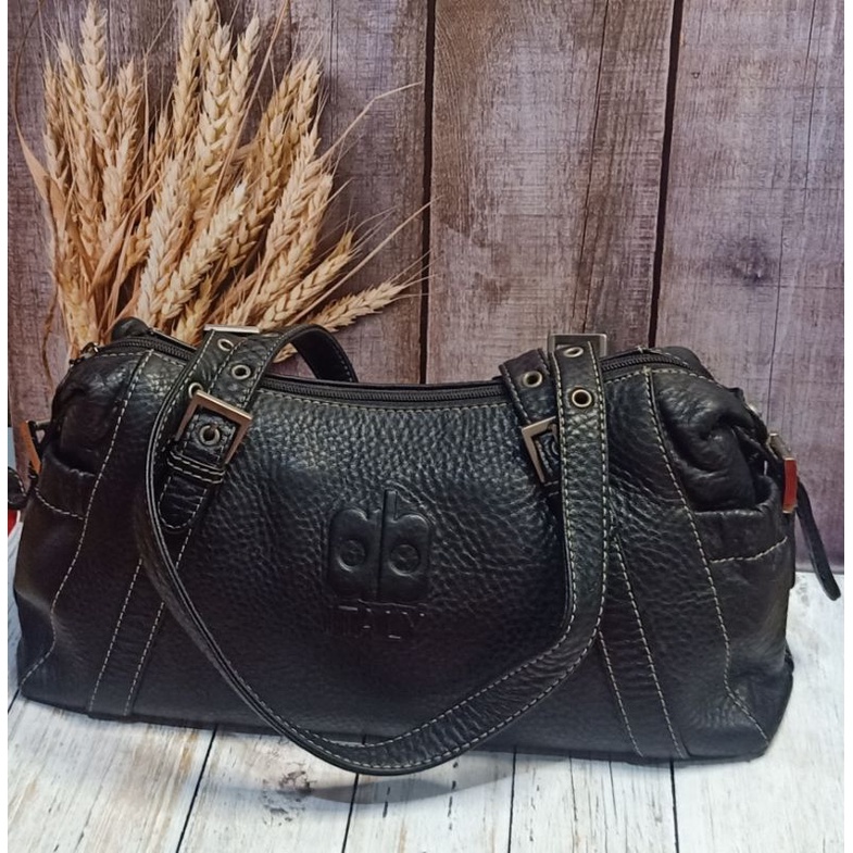 Hand Bag Arnaldo Bassini Italy kulit asli
