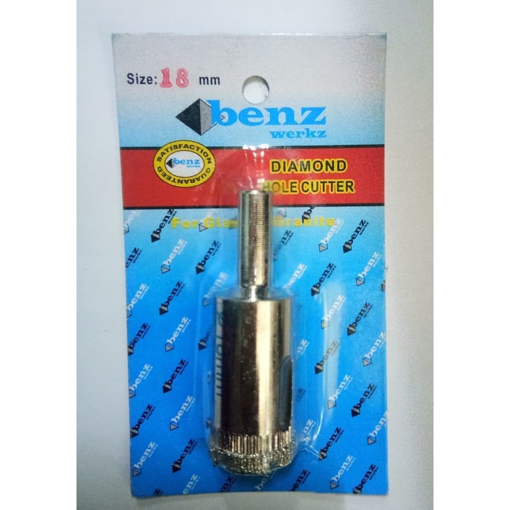 Mata Bor Kaca &amp; Keramik 18 mm / Hole Cutter / Diamond Holesaw