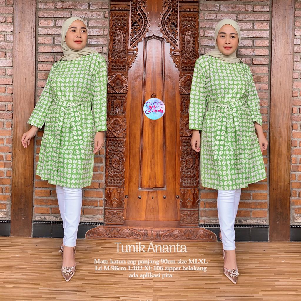 Tunik Batik Cap Ananta
