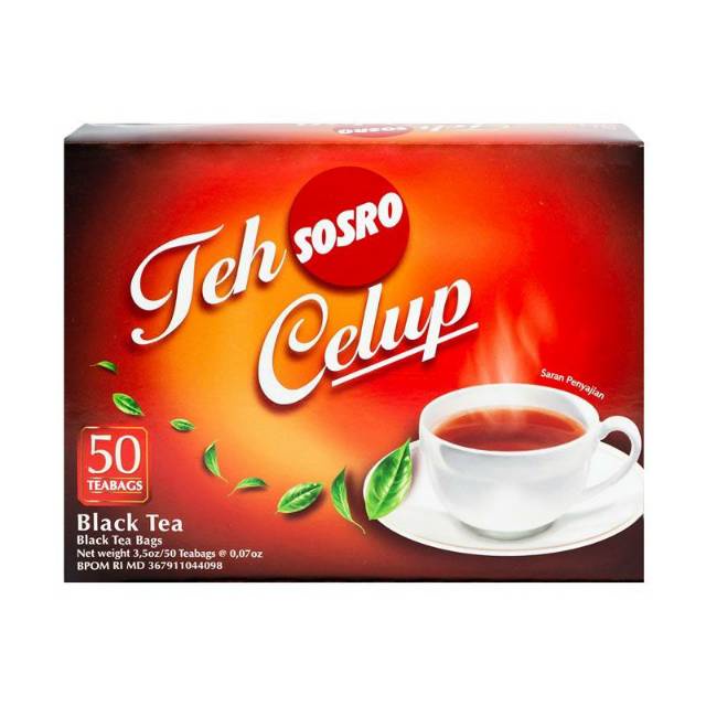 

Teh Celup Sosro 50 Kantong