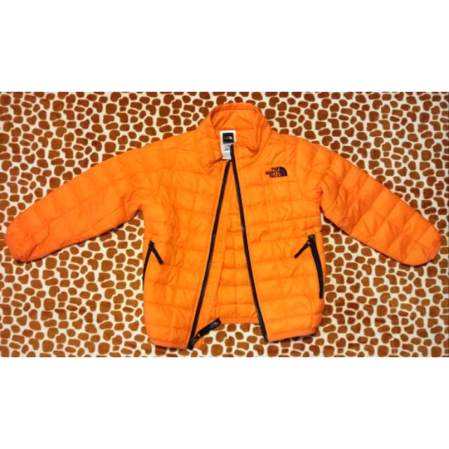 Thermal jacket North Face toddler 3yrs old secondhand, jaket thermal North Face anak 3thn bekas