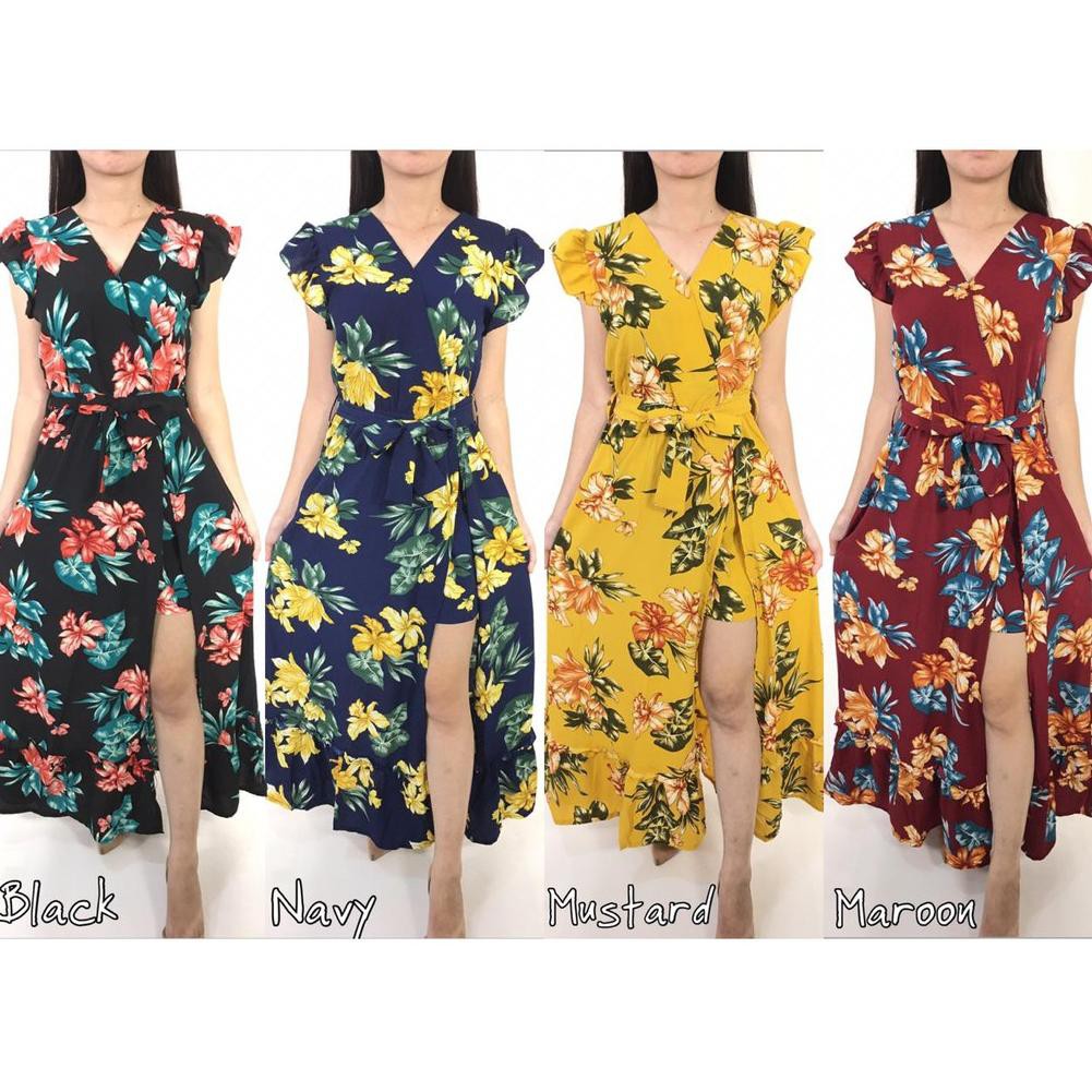 ㈤ ► REALPIC INSTORE88 - JUMPSUIT DRESS BUNGA NAGITA 184 [ATC]