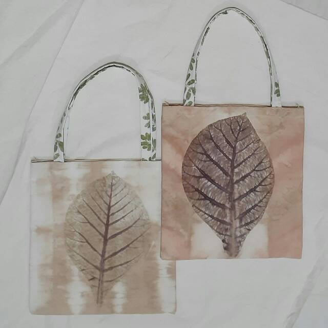 Ecoprint Tote Bag / Tas Ecoprint