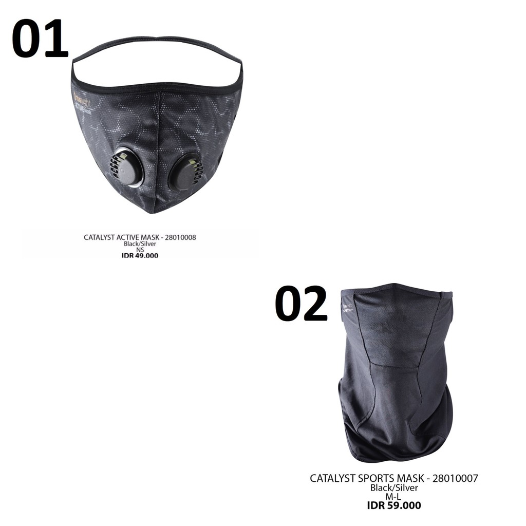 Masker Mask Kain Olahraga Ortus Eight OrtusEight Catalyst Active Sport