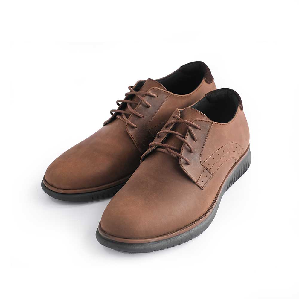 Sepatu Casual Kulit - Winshor - Grandos - CH Brown