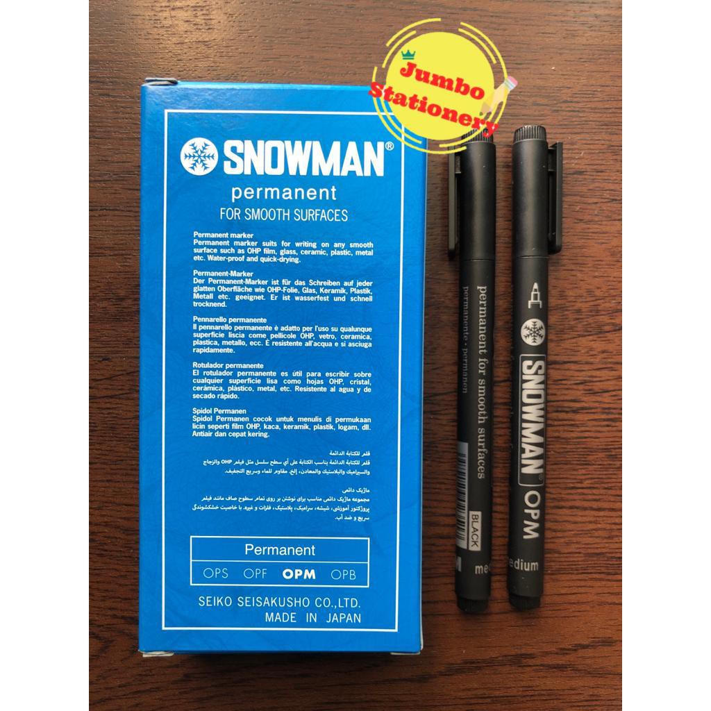 Snowman OPM-Permanent Permanen marker-Water Proof