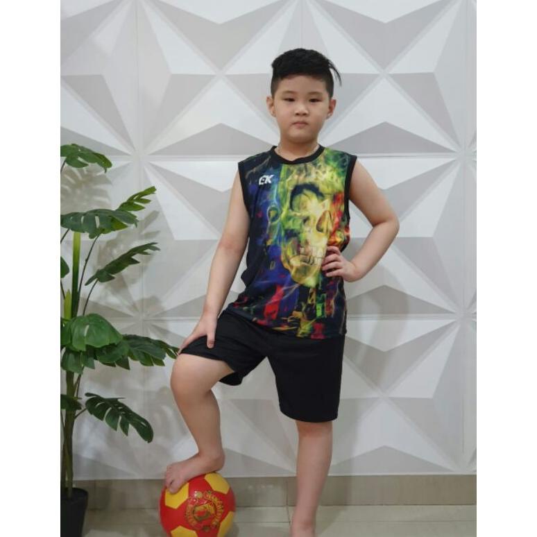 setelan singlet baju olahraga anak singlet badminton singlet voly singlet bola singlet training anak