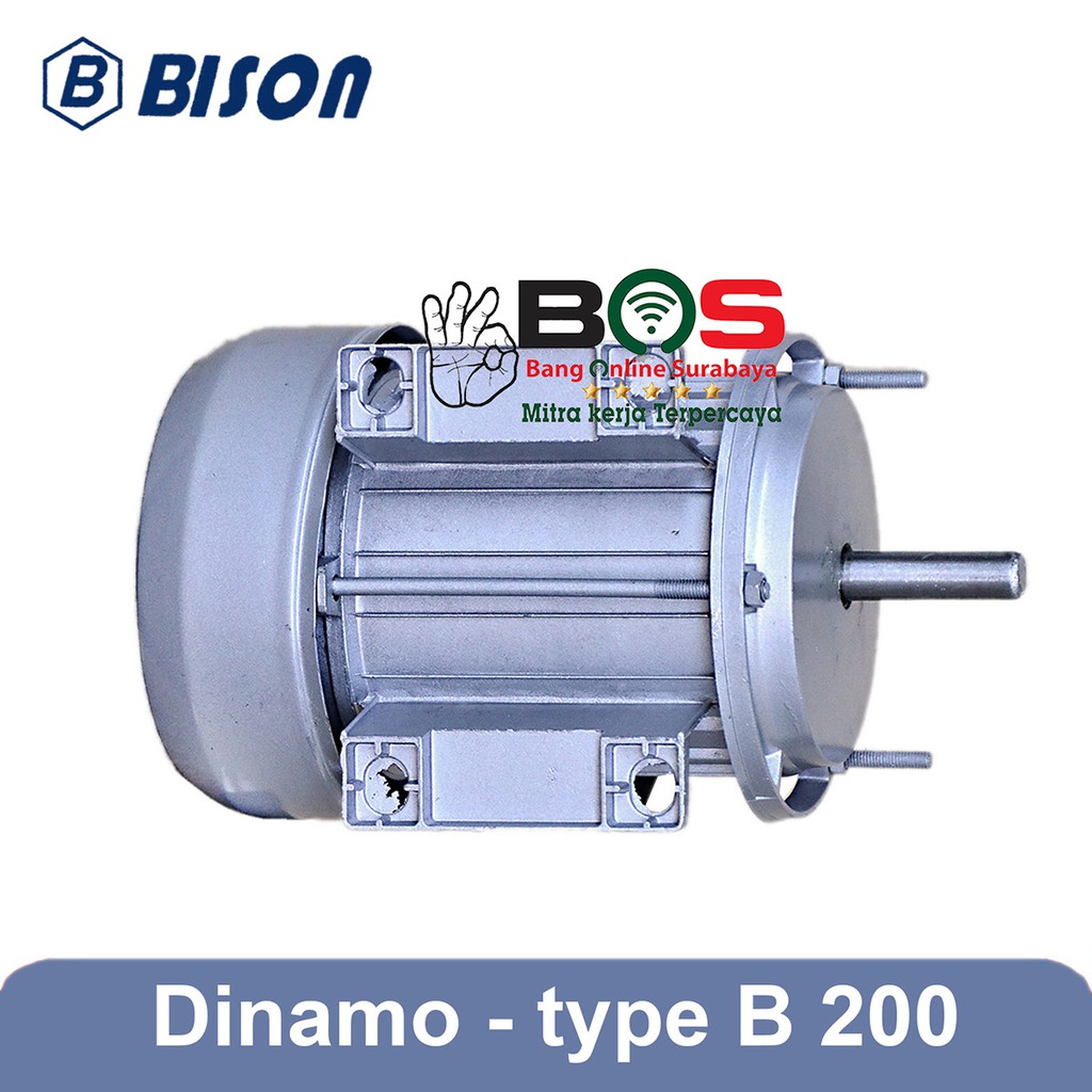 Dinamo Motor Mesin Parutan Portable Listrik Bison B-200 B200 B 200