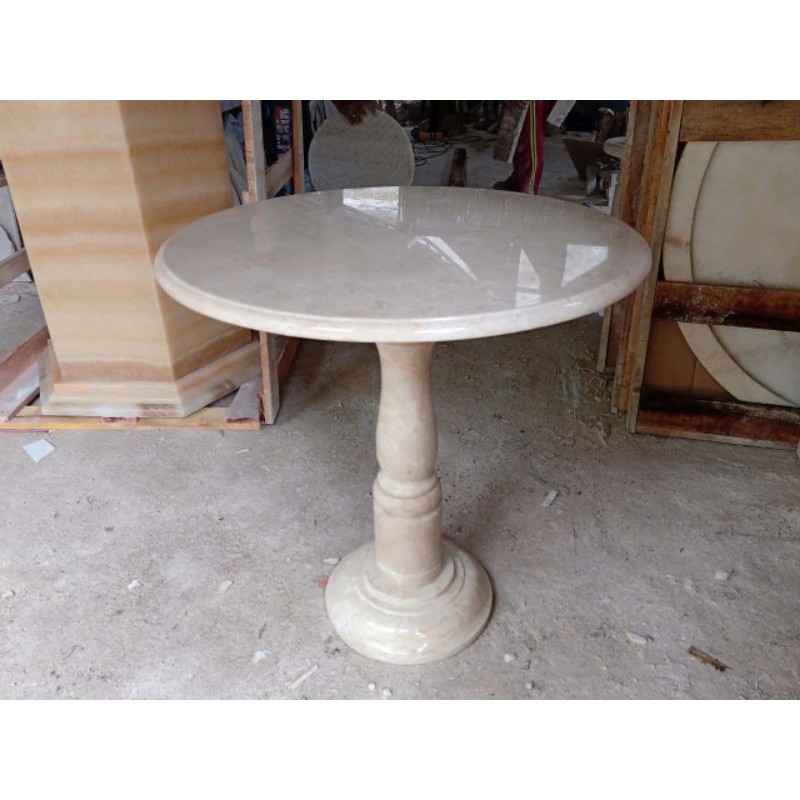 Meja Teras Marmer Tulungagung