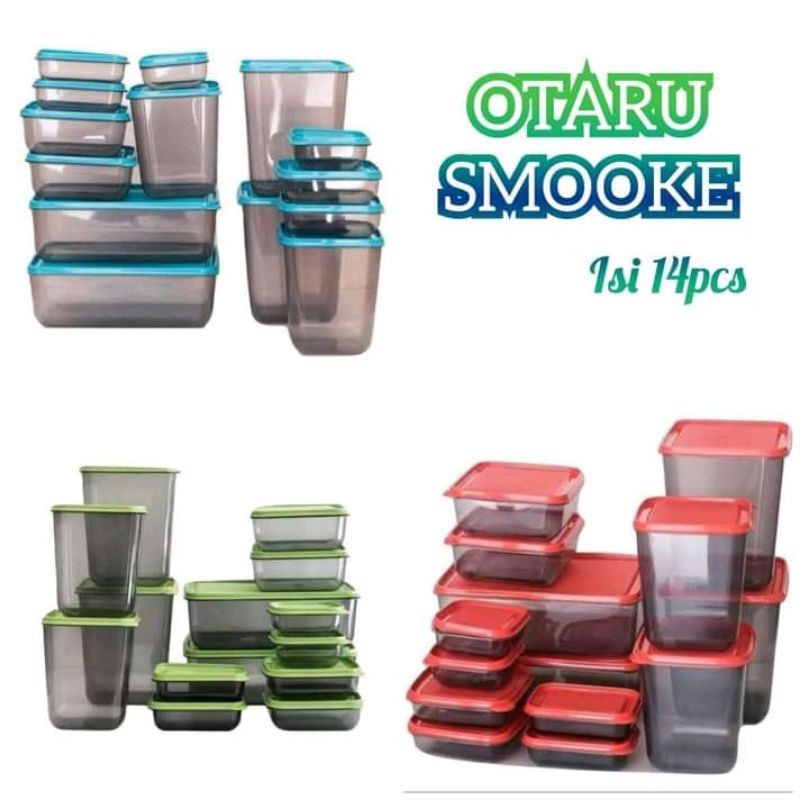 Calista Otaru Smoke Sealware 7G isi 14pcs Toples Kulkas