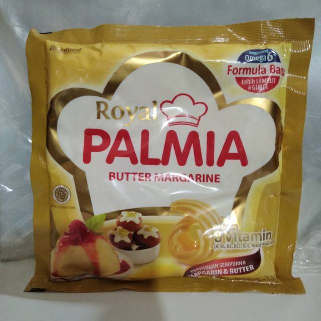 

Palmia Butter Margarine 200 gram/butter margarin/mantega Bu