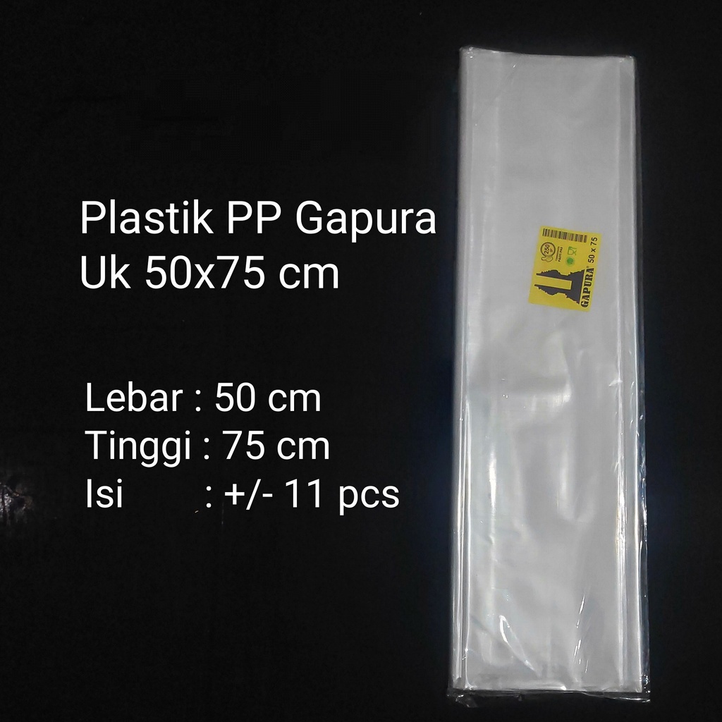 Kantong plastik PP bening, Plastik Loundry, Plastik bening Uk 20x35 sampai 60x100