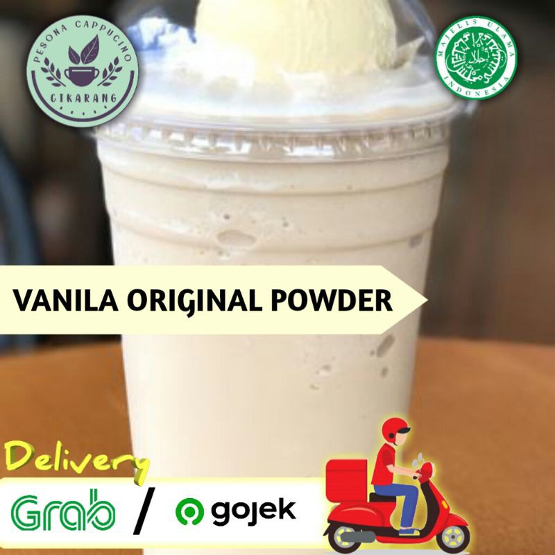 

BUBUK MINUMAN/BUBBLE DRINK RASA VANILA ORIGINAL 1Kg