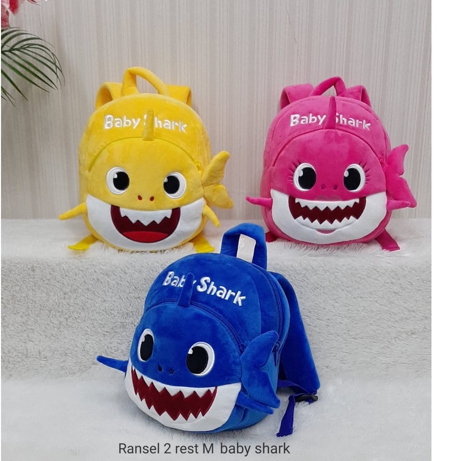 Ransel baby Shark M/Tas Baby Shark/Tas Anak