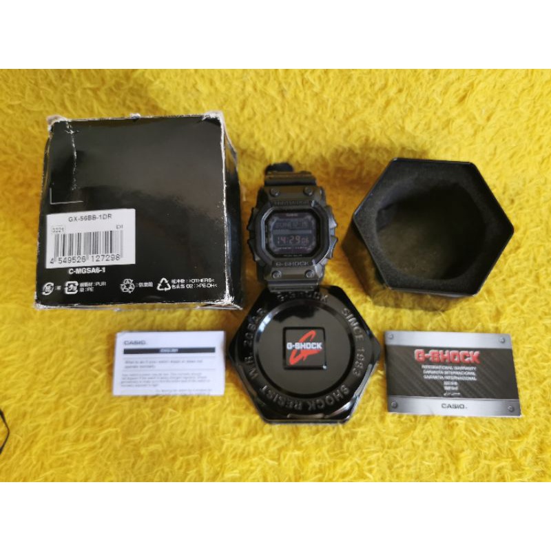 GSHOCK GX-56BB (KINGKONG) ORIGINAL SECOND