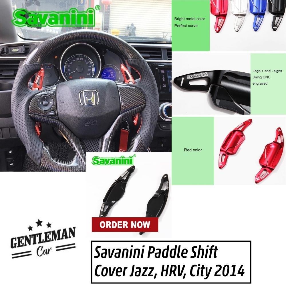 Savanini Paddle Shift  Honda Jazz , HRV , H-RV , City 2014 - Up