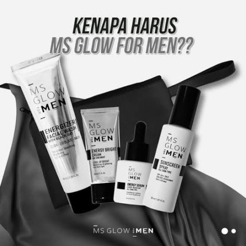 PAKET MS GLOW FOR MEN PAKET LENGKAP ORIGINAL