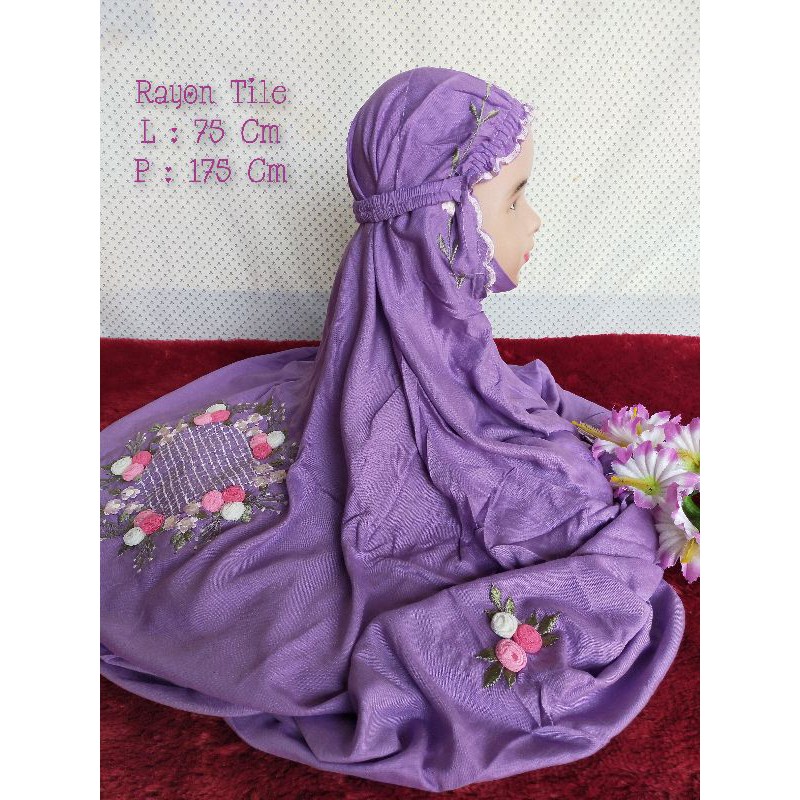 Mukena Anak Rayon Premium | Mukena kids