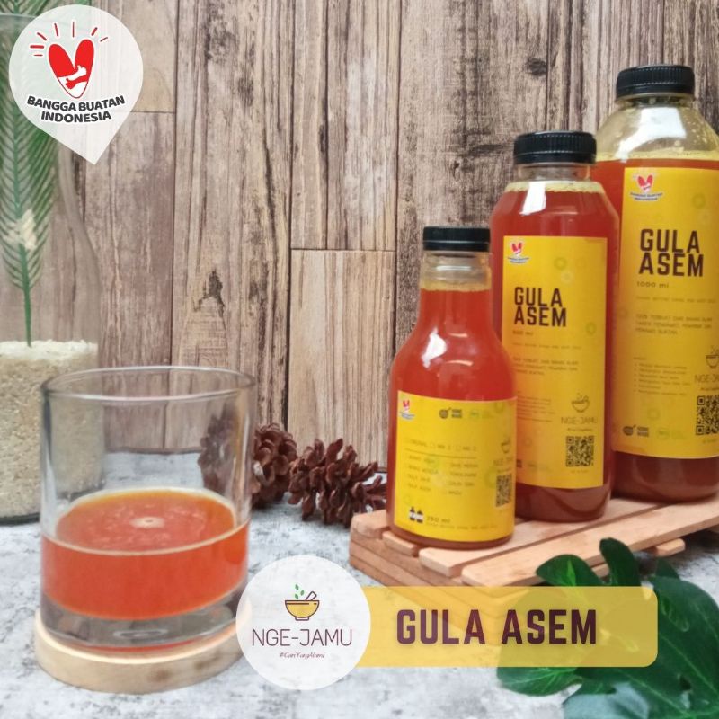 

Jamu Gula Asem Botol 250/500/1000 ml 100% Alami Home Made