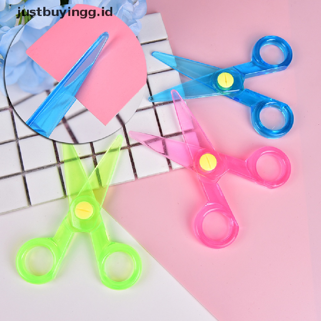 Justbuyingg.Id Mainan Gunting Kertas / Plastik Handmade Untuk Anak