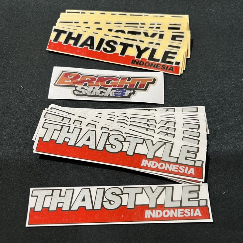 STICKER THAISTYLE INDONESIA CUTTING