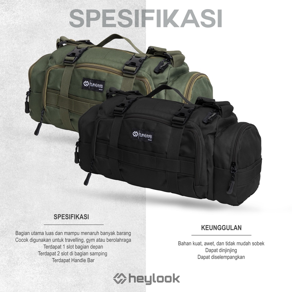 Tas Jinjing Travel Bag Tactical Tas Bepergian Pulkam Pulang Kampung Mudik Tas Duffle Duffle Bag Tas Tenteng Tas Pakaian Multifungsi Travelling Bag