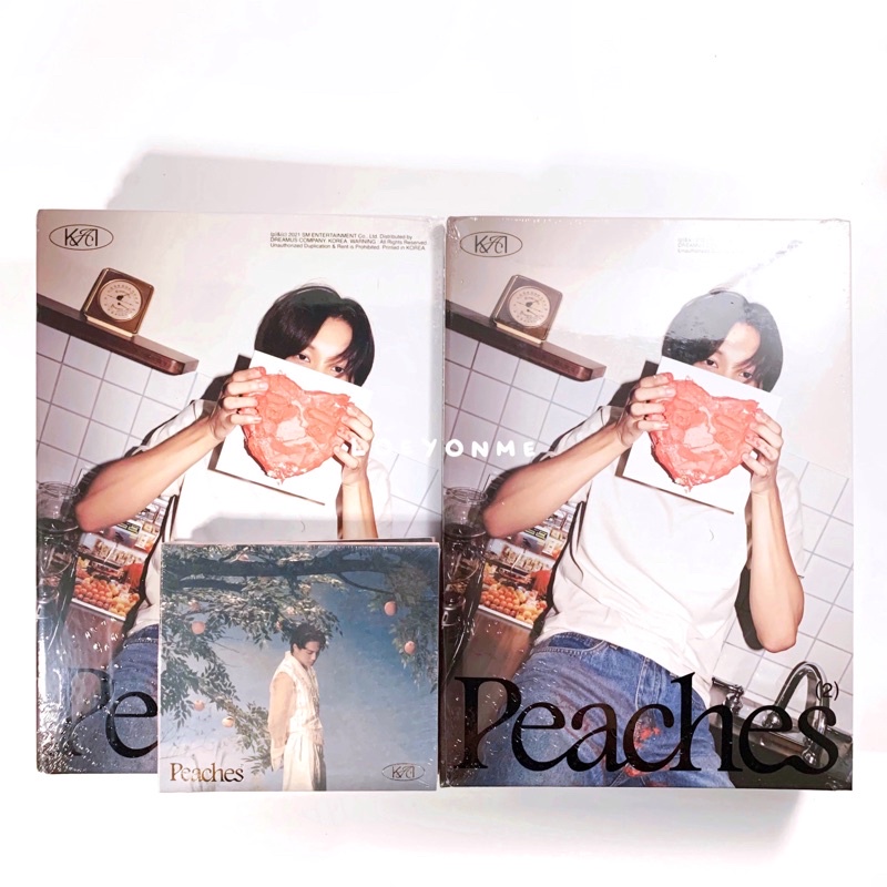 KAI 2nd Mini Album “Peaches” (SEALED) (Peaches Ver./Kisses Ver.)