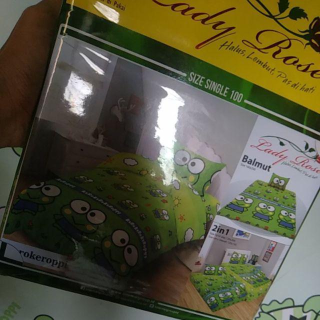 Sprei Lady Rose 100x200 Small Single Terlaris Keroppi