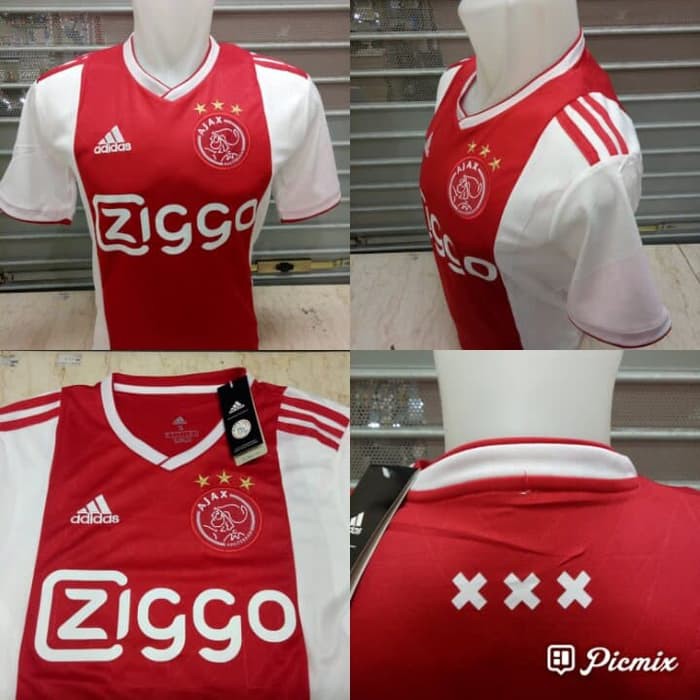 JERSEY BOLA AJAX HOME 2018/2019 GRADE ORI