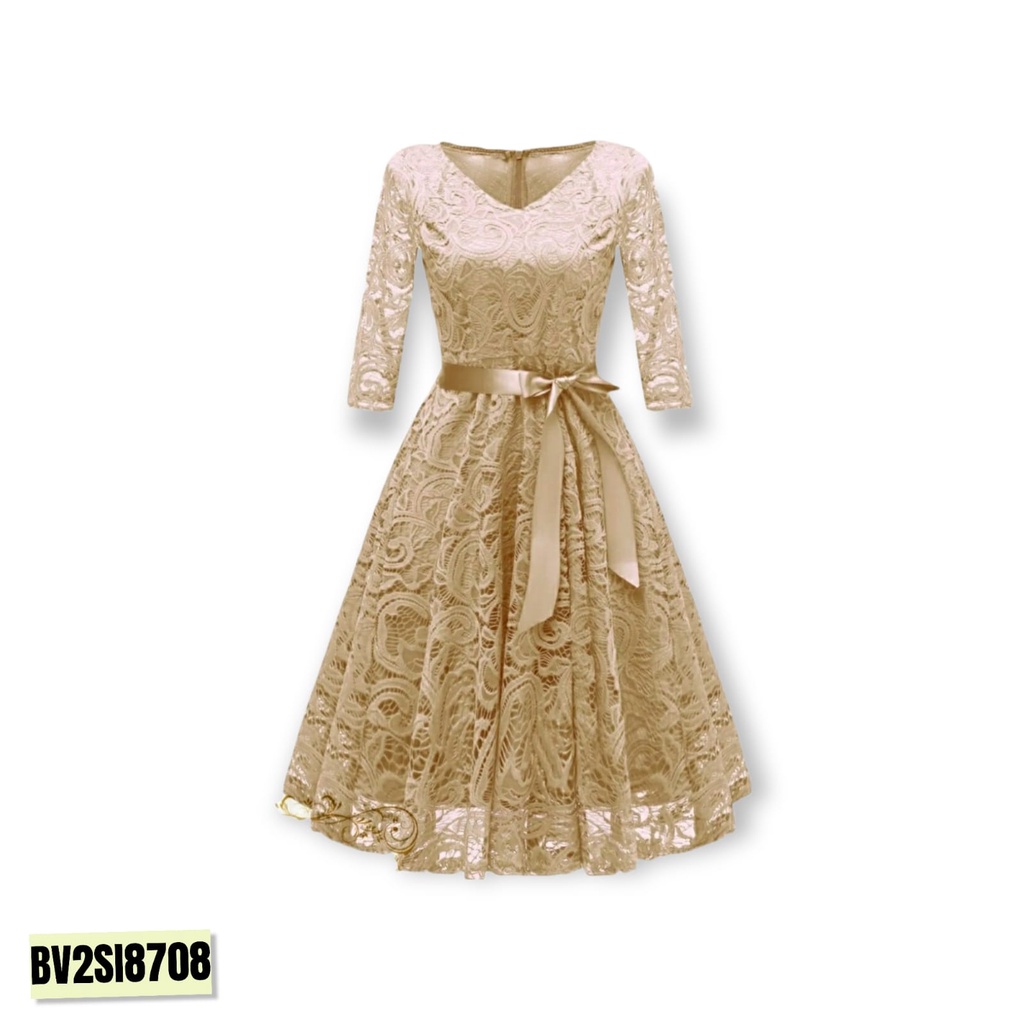 Dearyoustore - Dress Brukat BV2SI8708