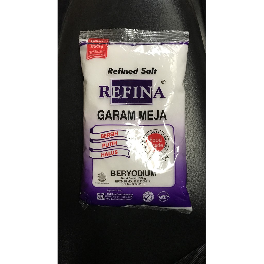 

Garam Meja Refina 500g 500gr 500 g gr Beryodium Yodium Sachet Besar