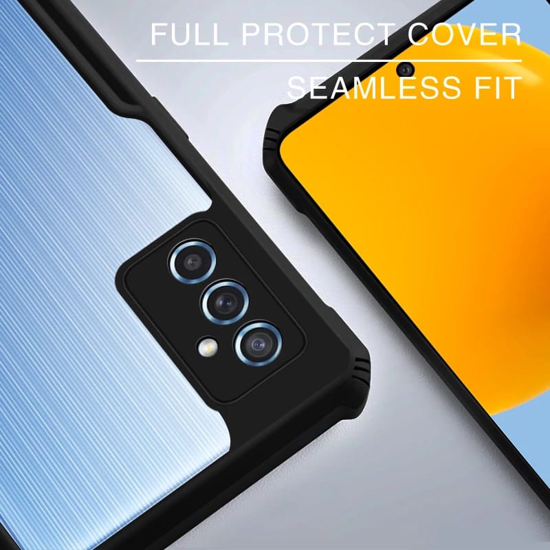 PROMO Casing SAMSUNG GALAXY M52 5G Case Simple Transparent Soft Acrylic Case armor prigen Fusion