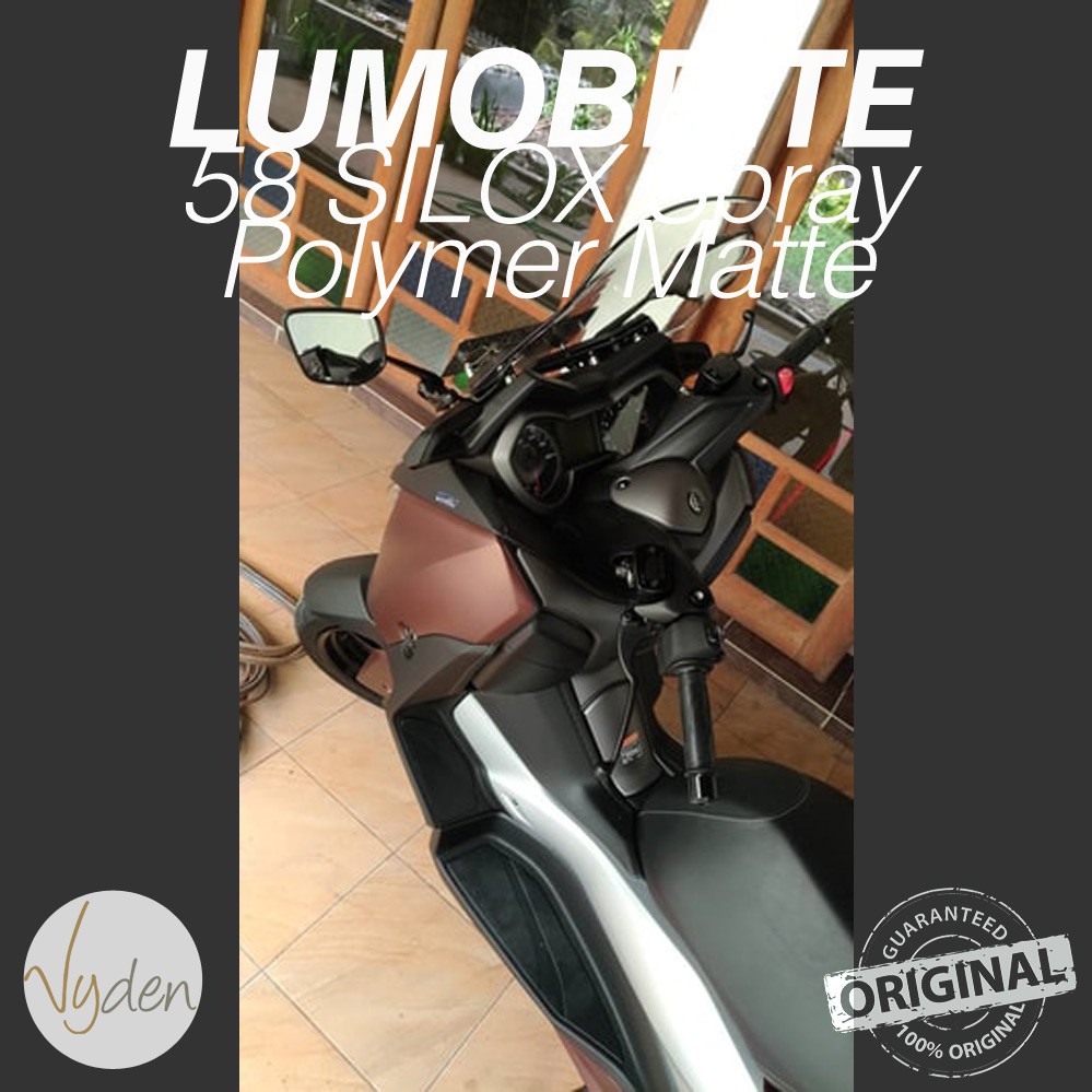 Pengkilap Body Motor Doff Matte LUMOBRITE 58 SILOX SPRAY POLYMER Mobil Sealant Guard Nano Ceramic Coating Pelindung Poles Bodi Cat Kaca Helm Plastik Sepeda Paint Protection Perawatan Pembersih Pengkilat Pelapis Permanen Penghitam Nmax PCX Vario