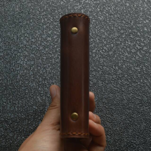 DOMPET KARTU KULIT ASLI MIKA MUAT BANYAK (CUSTOM NAMA/QUOTE)