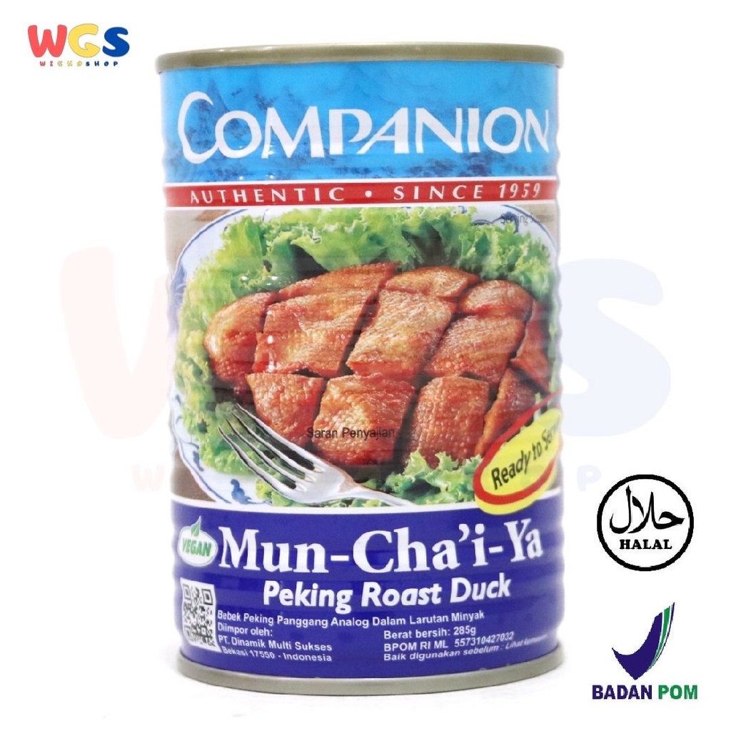 Companion Peking Vegetarian Roast Duck 良友牌燜齋鴨 285 gr