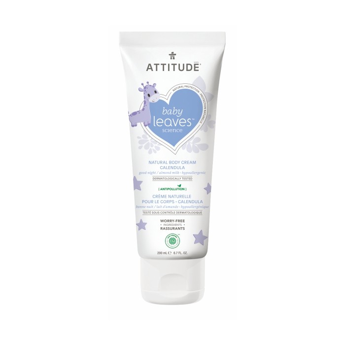 Attitude - Baby Leaves Natural Body Cream 200ml