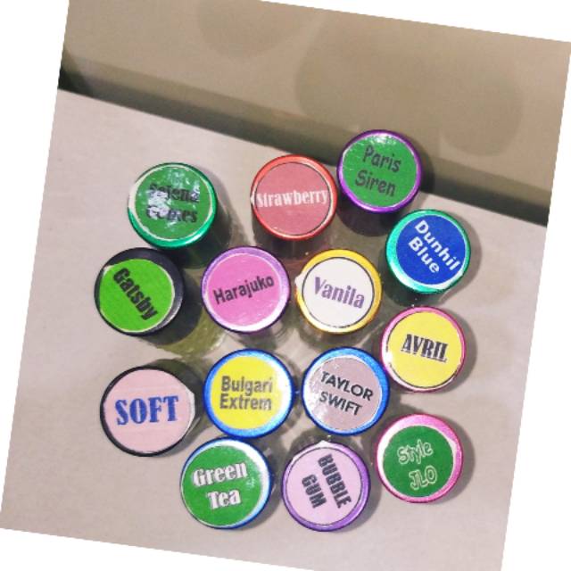 Parfum Roll Wajik botol kristal isi 6ml