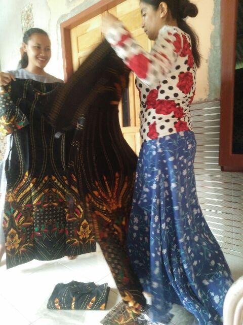 Batik Couple Keluarga Termurah Bisa Pisah Motif Prasasti Sogan(bisa Cod) Kualitas Terbaik