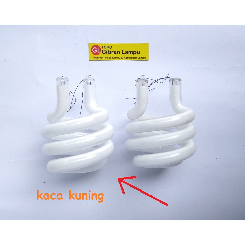 Kaca Lampu Sp triband 3T sempit Kuning (ACR) Warm White