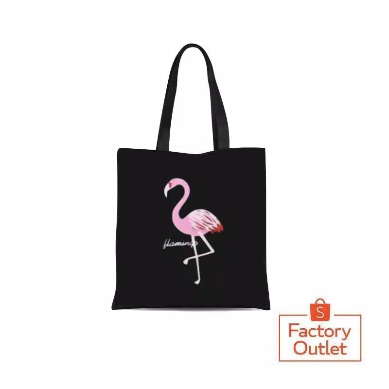 TAS - TOTEBAG WANITA FLAMINGO