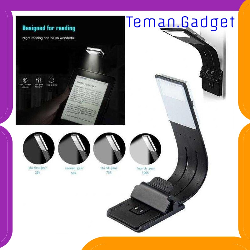 TG-DG081 LAMPU BACA LED DETACHABLE FLEXIBLE CLIP BOOKMARK LIGHTS - KD-20