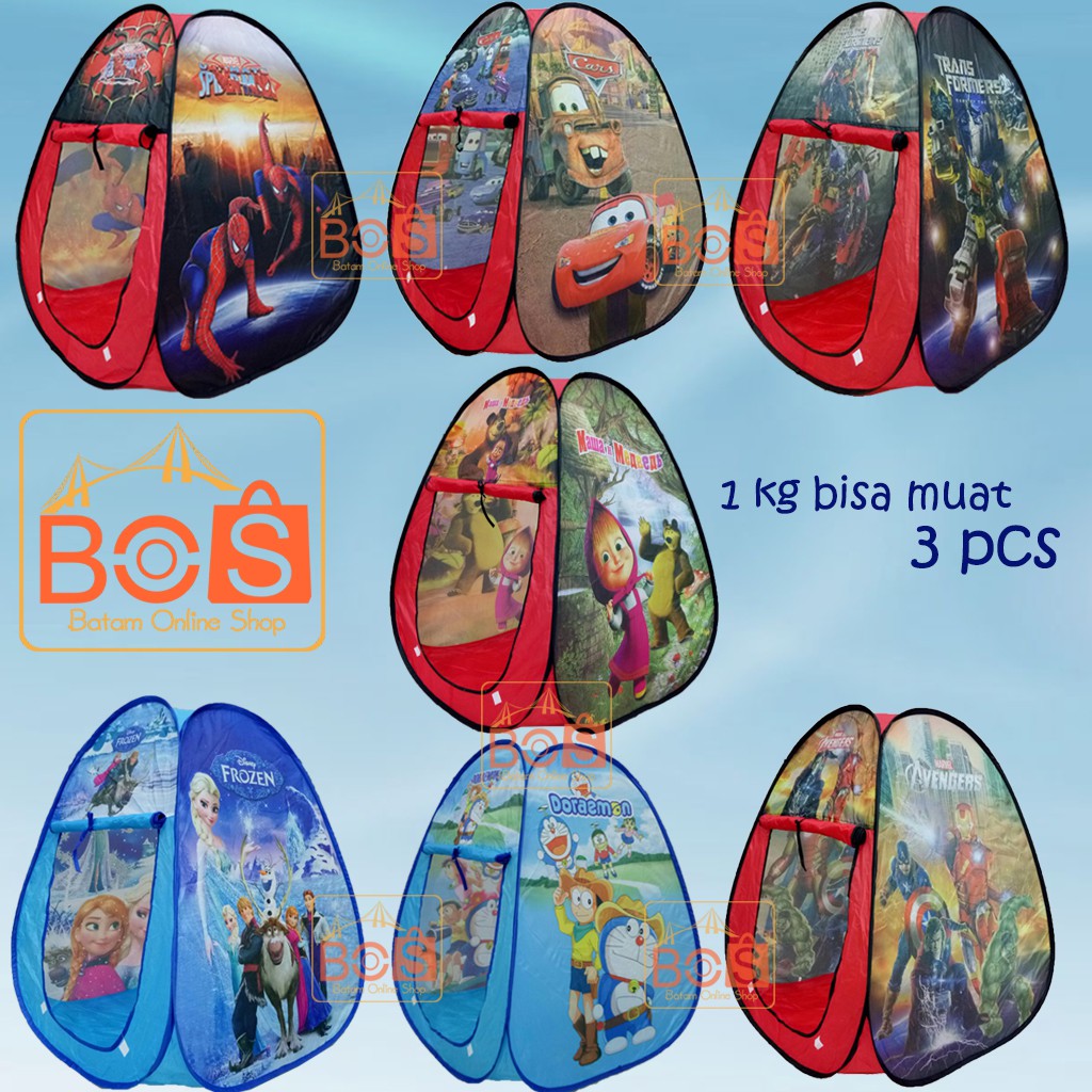 Tenda Anak Gambar Mainan Rumah baby tent Camping Tenda Anak Gambar Mainan Rumah baby tent Camping