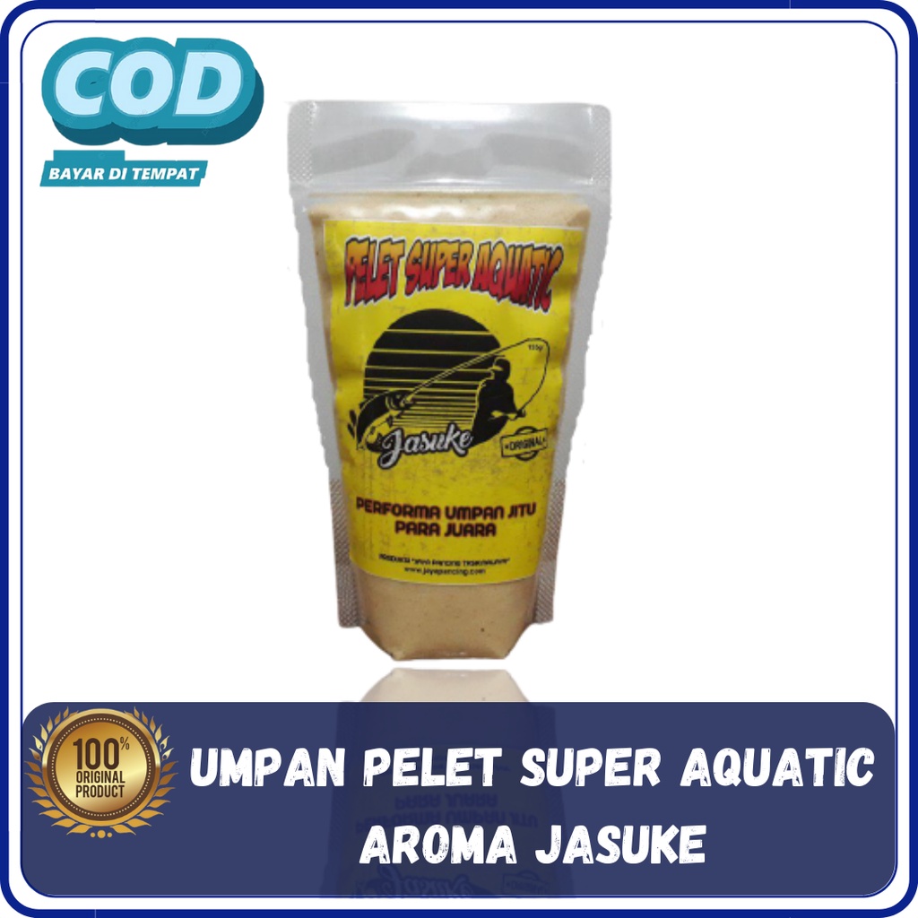 Umpan Pelet Ikan Mas Jagung Susu Keju ( JASUKE ) 155 Gram | Super Praktiss